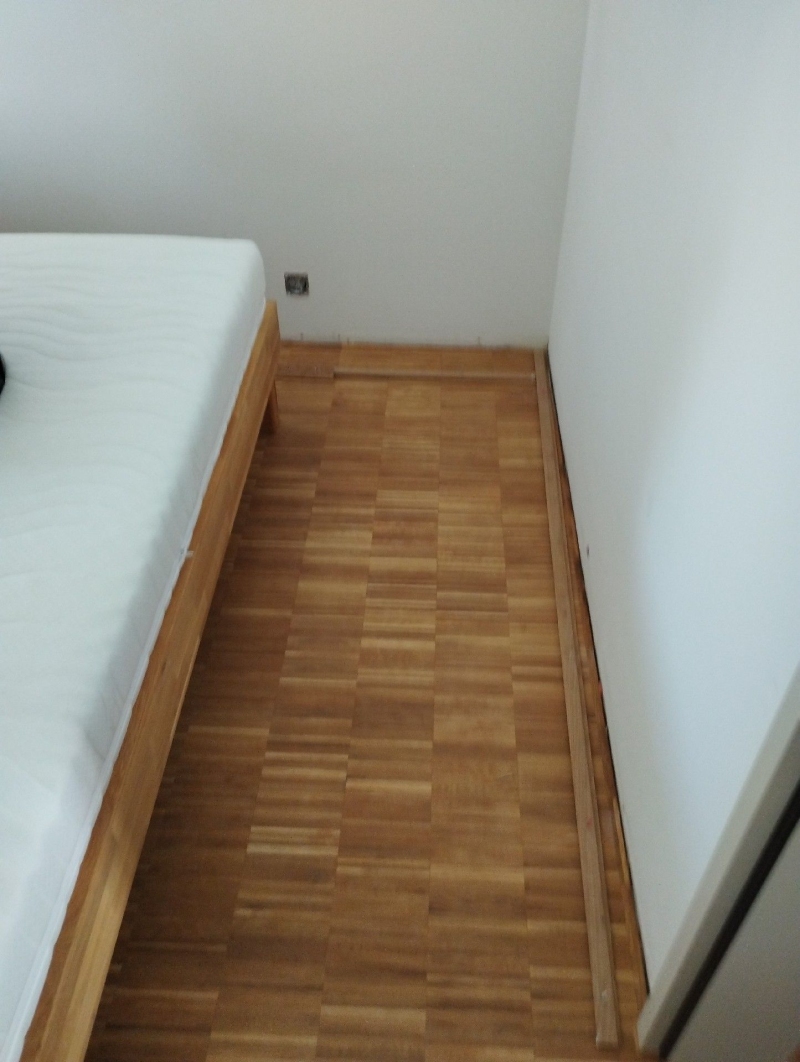 In Tenniken sind Bettwanzen im Schlafzimmer sichtbar. Kammerjäger könnten hier zur effektiven Bekämpfung dieser Schädlinge erforderlich sein.